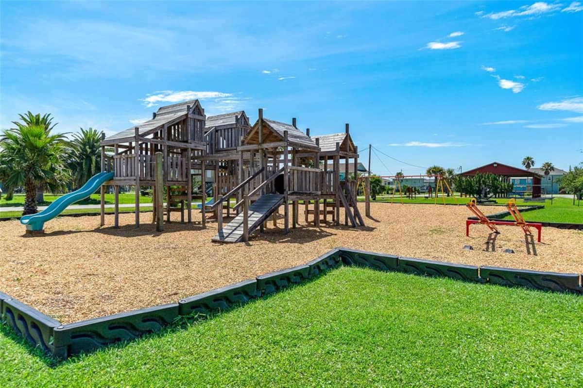Community playground near the house